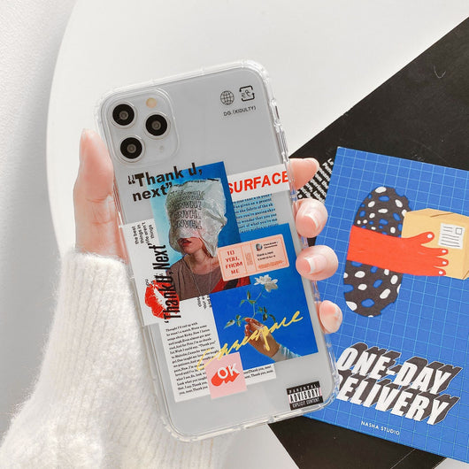 Funda de Teléfono Transparente Esmerilada - Image 5