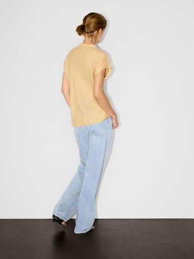 Blusa Lino Puro Cuello V Sin Mangas - Estilo Old Money Minimalista - Image 9