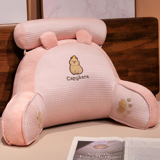 Almohada Lumbar de Seda Waffle con Efecto Frío - Soporte Ergonómico para Espalda - Image 7