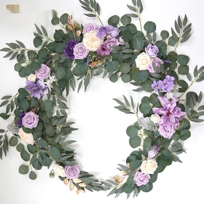 Arreglo Floral de Ratán Rosa para Decoración de Hoteles - Image 3