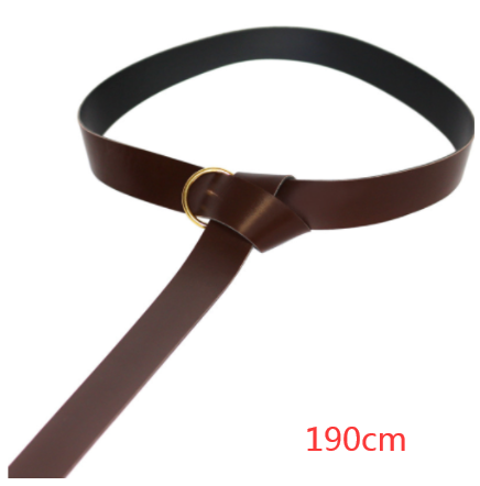 Bolso Medieval Renacentista en Gamuza Negra - Image 10