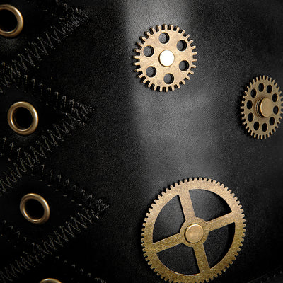 Sombrero Punk de Plataforma con Remaches para Actuaciones en Escena - Image 15