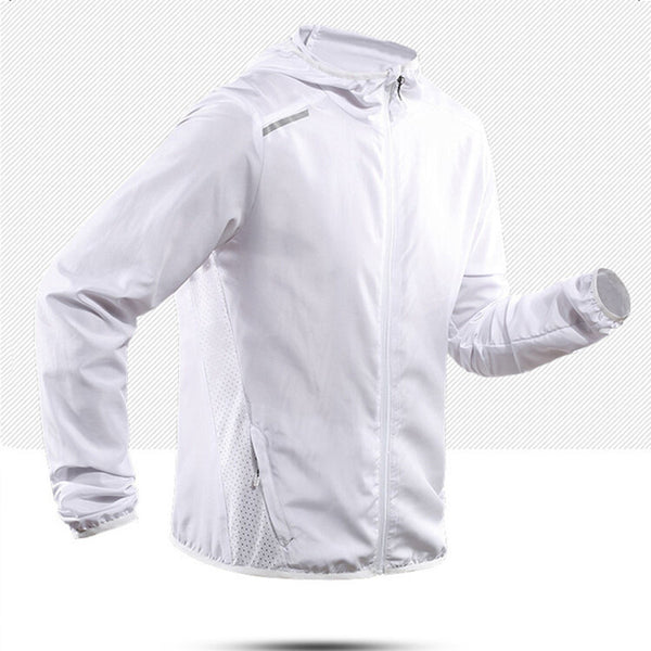 Ropa Deportiva de Seda de Hielo con Protección Solar y Secado Rápido para Hombre