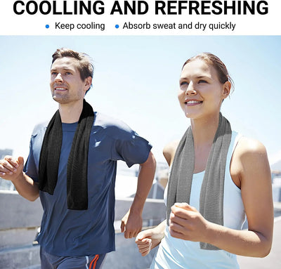 Toalla Deportiva de Enfriamiento Instantáneo - Microfibra Ice Cool para Gym, Yoga y Running - Image 16