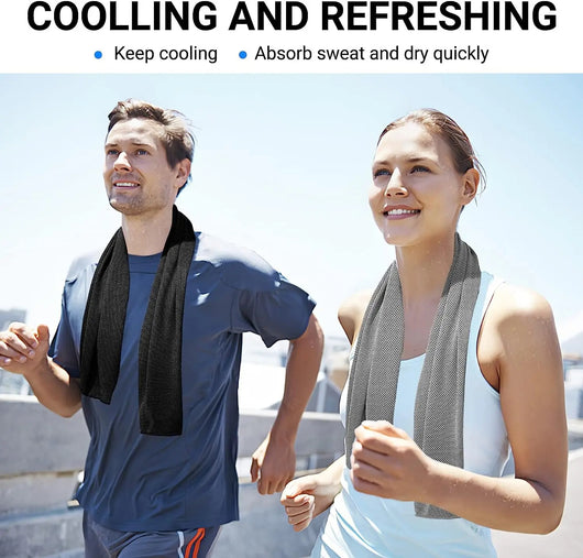 Toalla Deportiva de Enfriamiento Instantáneo - Microfibra Ice Cool para Gym, Yoga y Running - Image 16