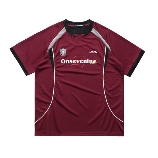 Camiseta de Hockey Secado Rápido con Diseño Patchwork - Image 6