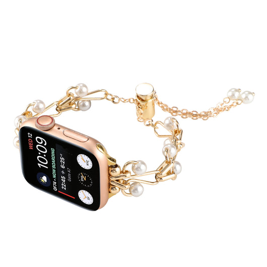 Correa Smartwatch Perla Metal con Dije Amor - Image 12