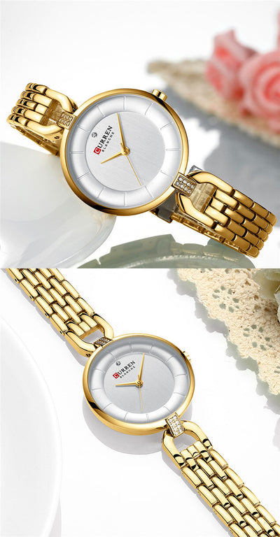 Reloj de Mujer con Cristales Brillantes Resistente al Agua - Image 11