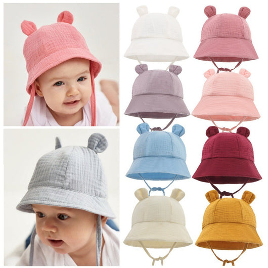 Gorra de Algodón Infantil con Orejas de Conejo - Estilo Pescador - Image 17