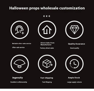 Placa Decorativa Bruja Halloween con Activación por Voz e Inducción Inteligente - Image 8