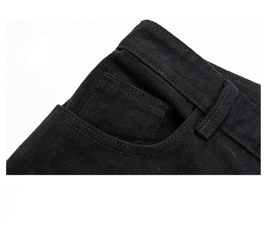 Pantalones Rectos Unisex de Pierna Ancha con Detalles Decorativos - Image 10