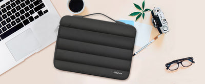 Bolsa Laptop de Algodón con Compartimiento Comprimible - Image 10