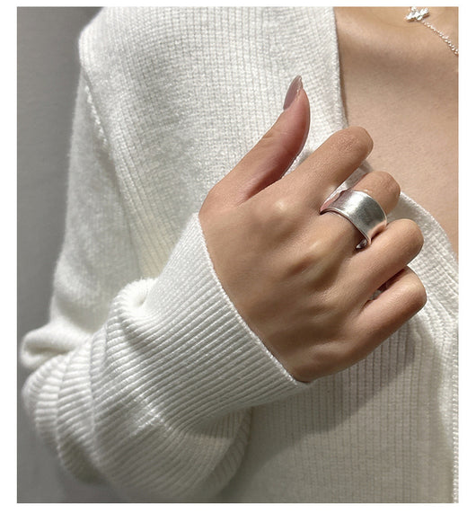 Anillo de Plata Esterlina 925 Acabado Mate Diseño Exclusivo - Image 12
