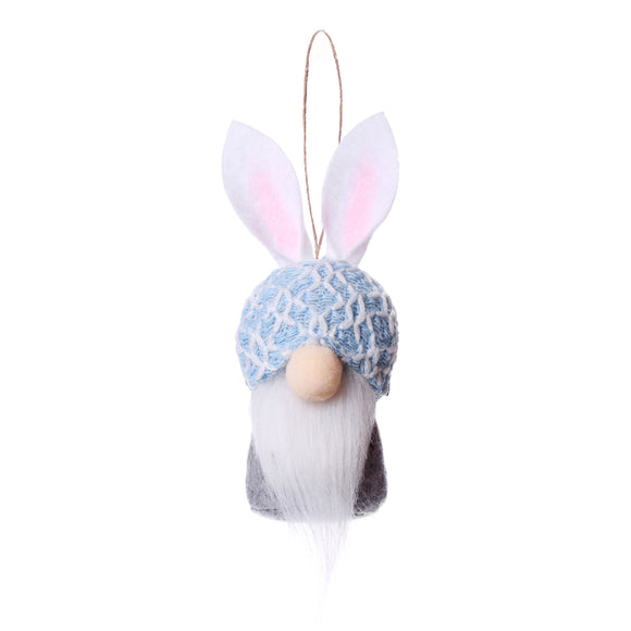 Adornos Navideños de Lana - Colección Conejito de Pascua