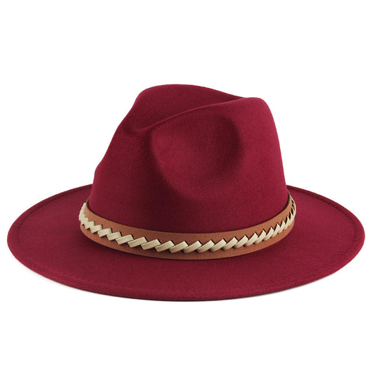 Sombreros de Fieltro Otoño Invierno para Hombre y Mujer - Estilo Británico - Image 3