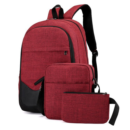 Mochila Universitaria de Tres Compartimentos para Estudiantes - Image 3