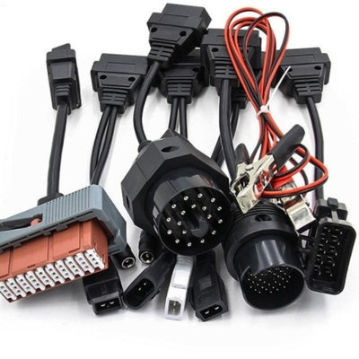 Kit de 8 Cables de Diagnóstico Automotriz para Escáner TCS