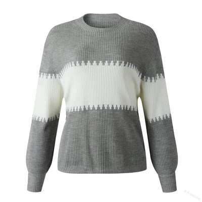 Blusa de Punto a Rayas con Mangas Farol - Estilo Moderno para Mujer - Image 5