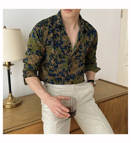Camisa Floral Suelta de Manga Corta - Estilo Trendy y Elegante - Image 29