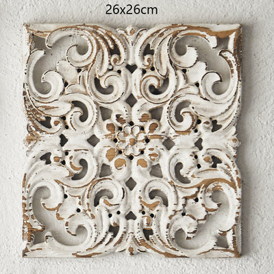 Decoración Mural Tallada Estilo Marroquí - Relieve Artesanal para Sala y Dormitorio - Image 5