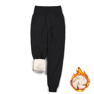 Pantalones Cálidos de Cintura Alta con Forro Polar - Diseño Estilizado - Image 17