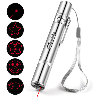 Puntero Láser Interactivo para Gatos y Perros - 5 Modos LED, Recargable USB - Image 2