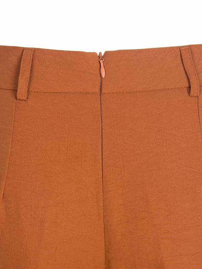 Pantalón Cropped Cintura Alta con Tirantes y Pierna Ancha - Image 10