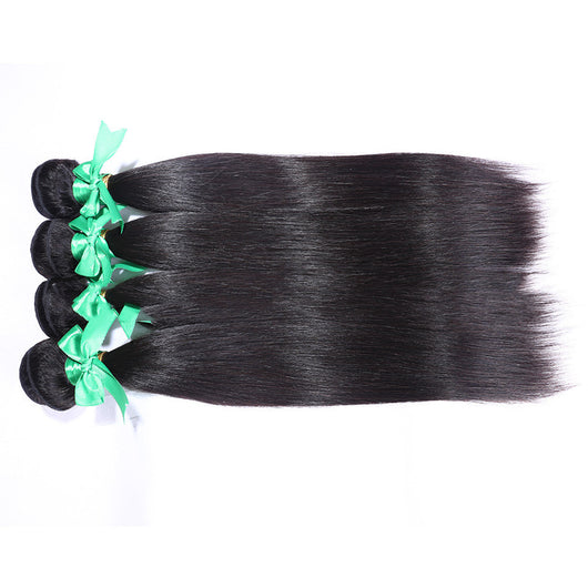 Cabello Indio Liso Natural 100% Cabello Humano Virgen - Image 13