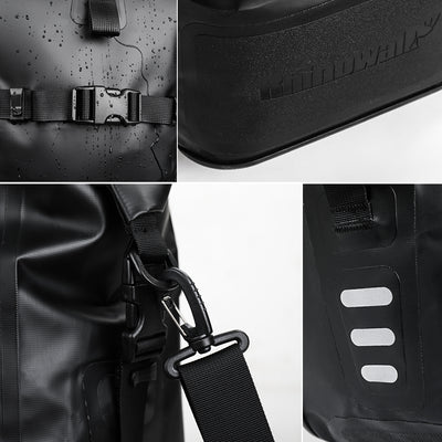Juego de Alforjas Impermeables para Bicicleta - Canasta Delantera y Mochila Trasera - Image 18