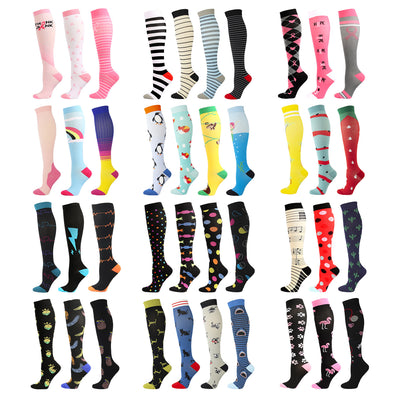 Calcetines de Compresión Deportiva Largos para Hombre y Mujer - Image 2