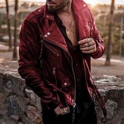 Chaqueta de Cuero Casual con Cierre y Solapa - Diseño Moderno y Versátil - Image 9
