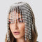 Tocado de Estrás con Flecos Exagerados, Accesorio para el Cabello de Estilo Étnico