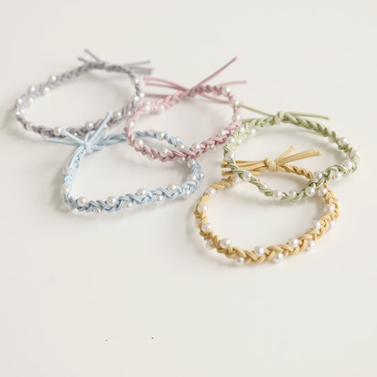 Diadema Handmade con Perlas y Moño - Accesorio Elegante para el Cabello
