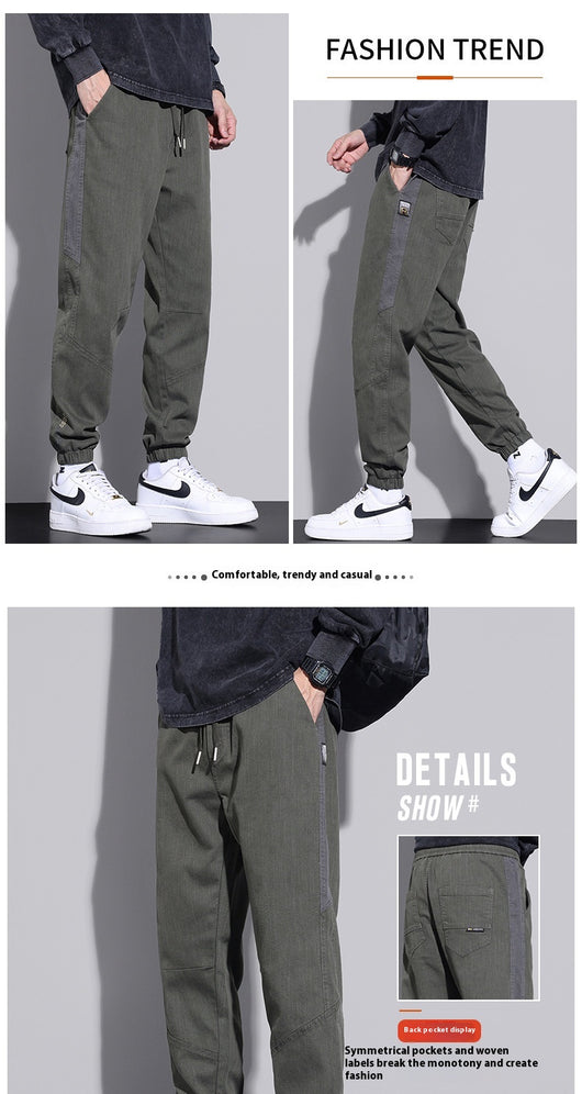 Jeans Hombre Primavera Corte Relajado Ajuste Cónico Stretch - Image 18