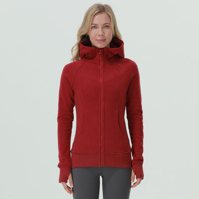 Sudadera Deportiva con Capucha y Cierre Completo para Yoga - Image 8