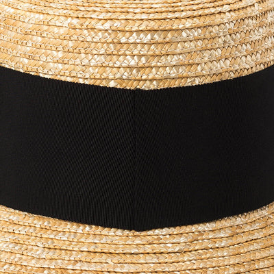 Sombrero de Paja con Ala Ancha para Protección Solar Total - Image 5