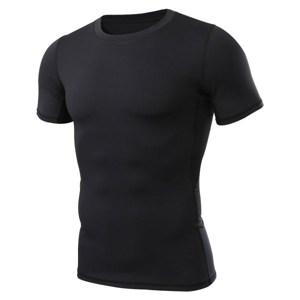 Playera Slim-fit Cuello Redondo con Estampado Pitón para Hombre