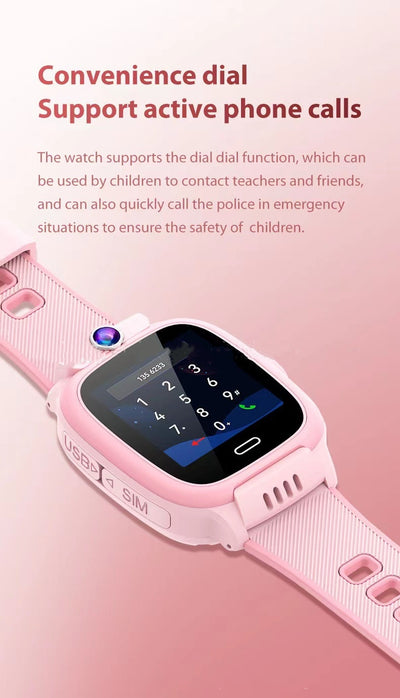 Reloj Inteligente 4G Infantil con GPS Dual y Video - Resistente al Agua - Image 13