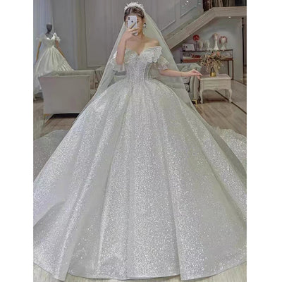 Vestido de Novia Elegante con Cola Francesa para la Madre del Novio - Image 4