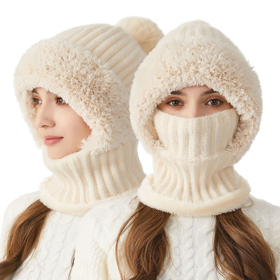 Gorro Bufanda Máscara 3 en 1 de Punto Elástico - Image 11