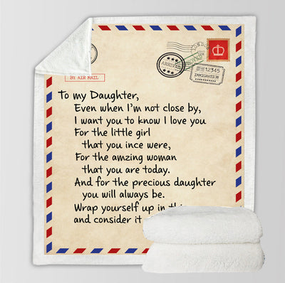 Manta Polar Personalizada con Mensaje de Amor - Carta Especial para Familia - Image 5