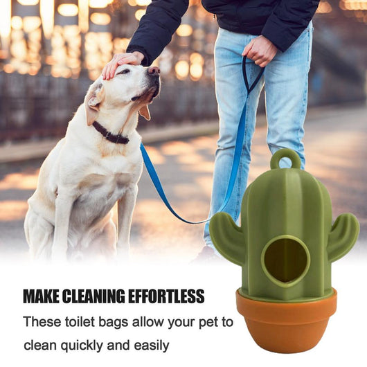 Dispensador de Bolsas para Desechos de Mascota con Diseño de Cactus - Image 14