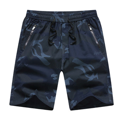 Pantalones Cortos Cargo Holgados Multi-Bolsillo en Algodón Puro para Hombre - Image 7