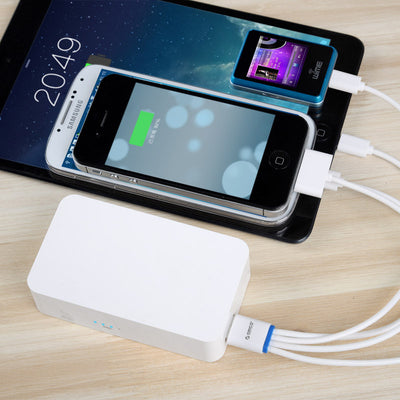 Cable Multipropósito 4 en 1 Compatible con iPhone y Android