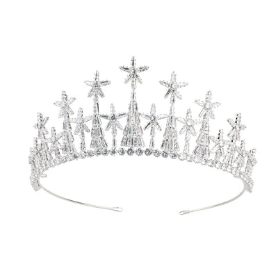 Corona Nupcial con Circonitas - Accesorio de Lujo para Novia - Image 6