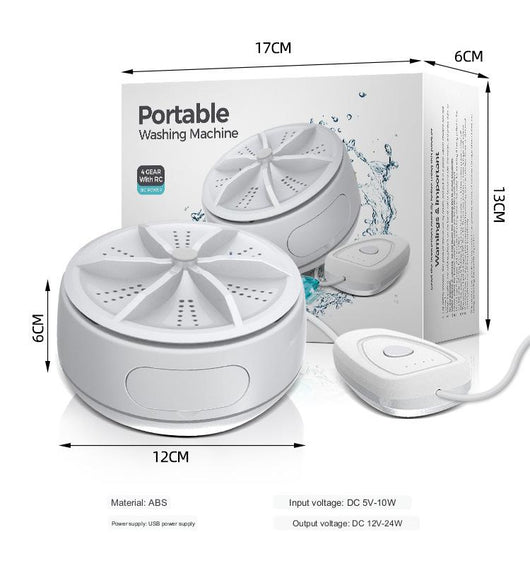 Lavadora Portátil Turbo Mini con Control Remoto - Image 7