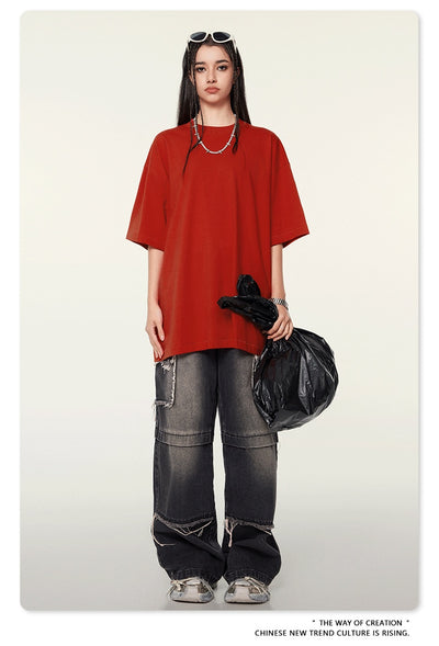Camiseta Suelta Talla Grande para Hombre, Tela Fresca y Cómoda - Image 19