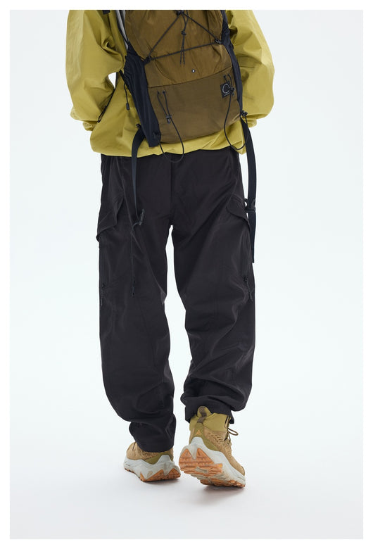 Pantalones Cargo Cómodos de Fibra Química para Hombre - Image 16