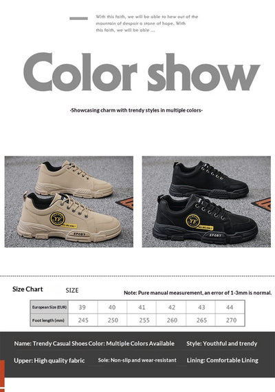 Zapatos de Trabajo Antideslizantes Transpirables para Hombre - Image 8