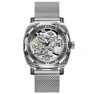 Reloj Mecánico Automático Vintage Hueco para Hombre - Image 8